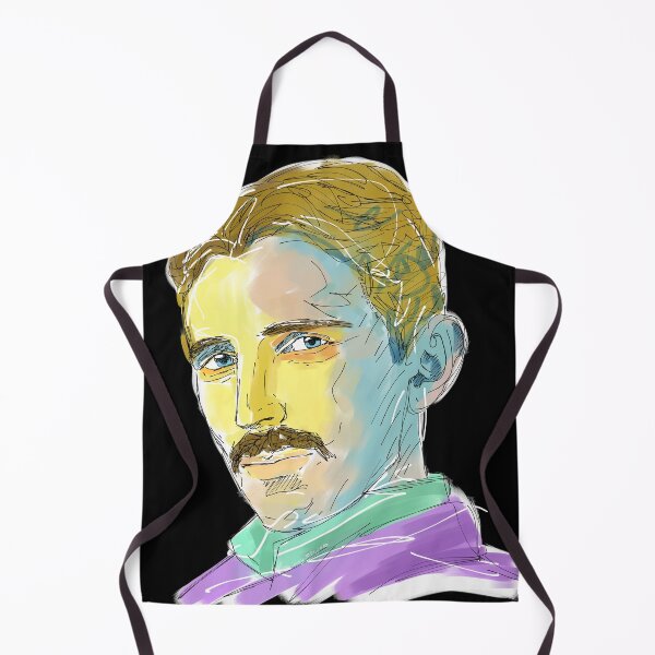 Item preview, Nikola Tesla painting designed and sold by KennyLucky.