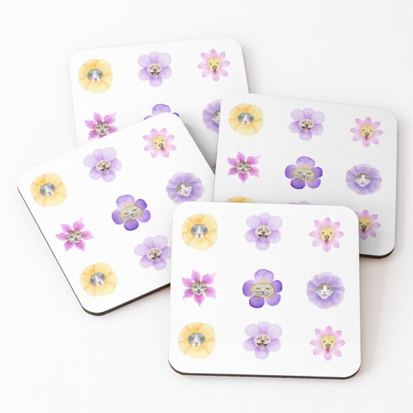 Item preview, Springtime Flower Cats and Dogs designed and sold by Anila Tac.
