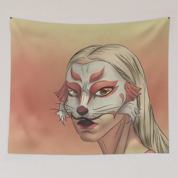 Item preview, Kitsune - Japanese Yokai designed and sold by patricioguerra.