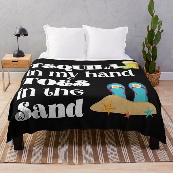 Item preview, Tequila in my hand Toes in the Sand - Summer Vibes designed and sold by CaitU.