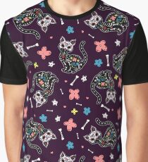 Camiseta gráfica Dia de los Gatos