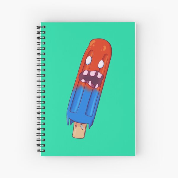 Screaming Popsicle Spiral Notebook
