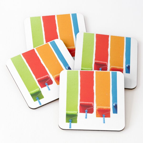 Item preview, Colorful Painting/Green, Red, Yellow, Blue designed and sold by Parvizjon Sharipov.