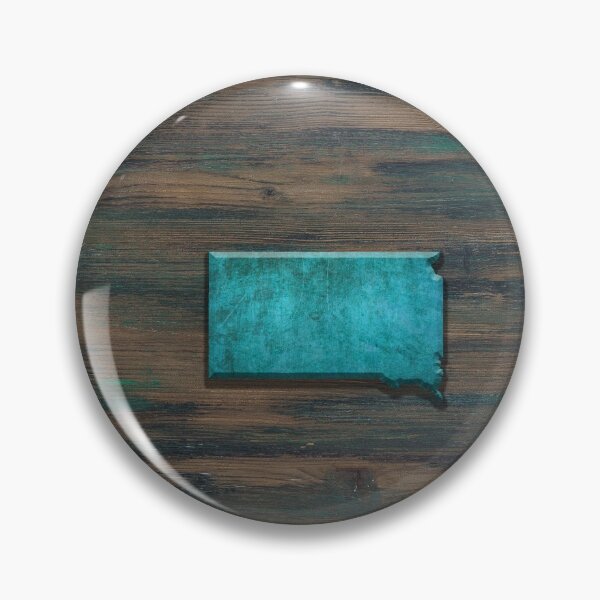 Item preview, South Dakota Shape Teal designed and sold by Jared Davies.