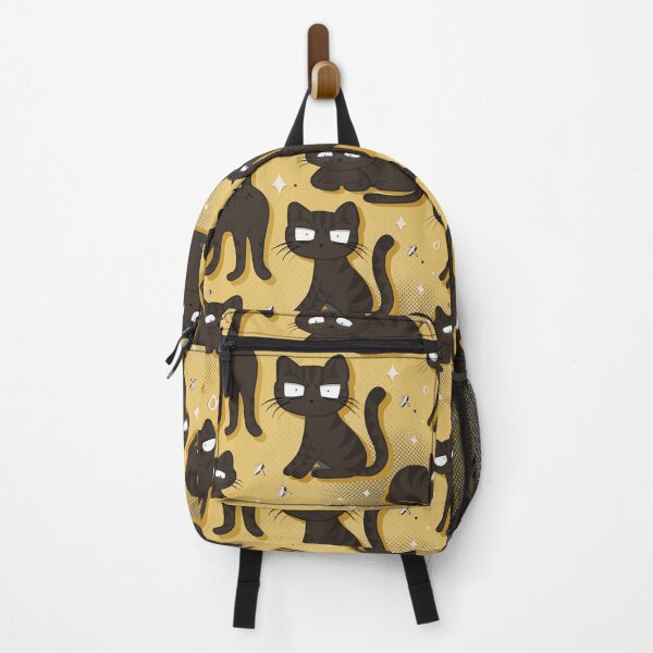 Item preview, Annoyed cats - Camel/Mustard designed and sold by SnarkyDoodles.