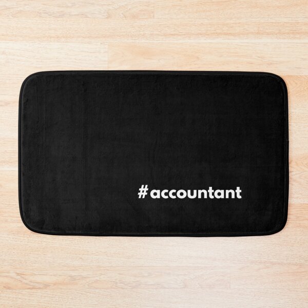 Item preview, Hashtag accountant designed and sold by HashtagZone.