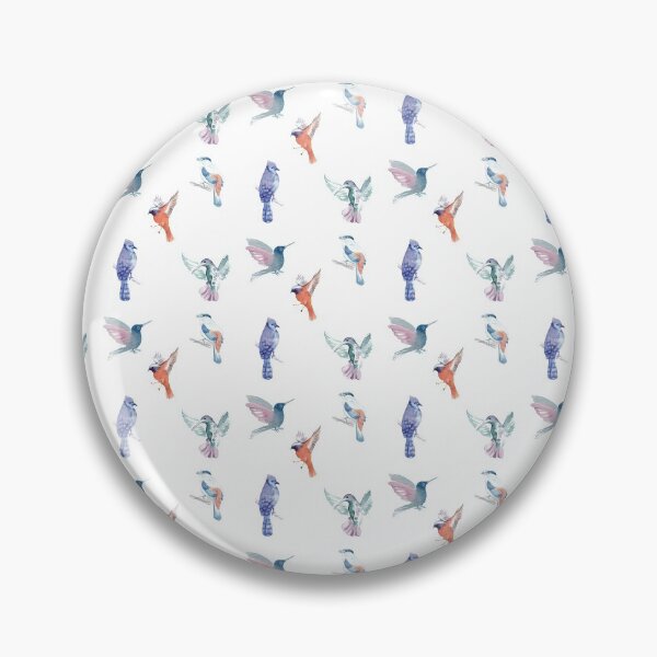 Item preview, Watercolour Bird Wall designed and sold by YaliliArt.