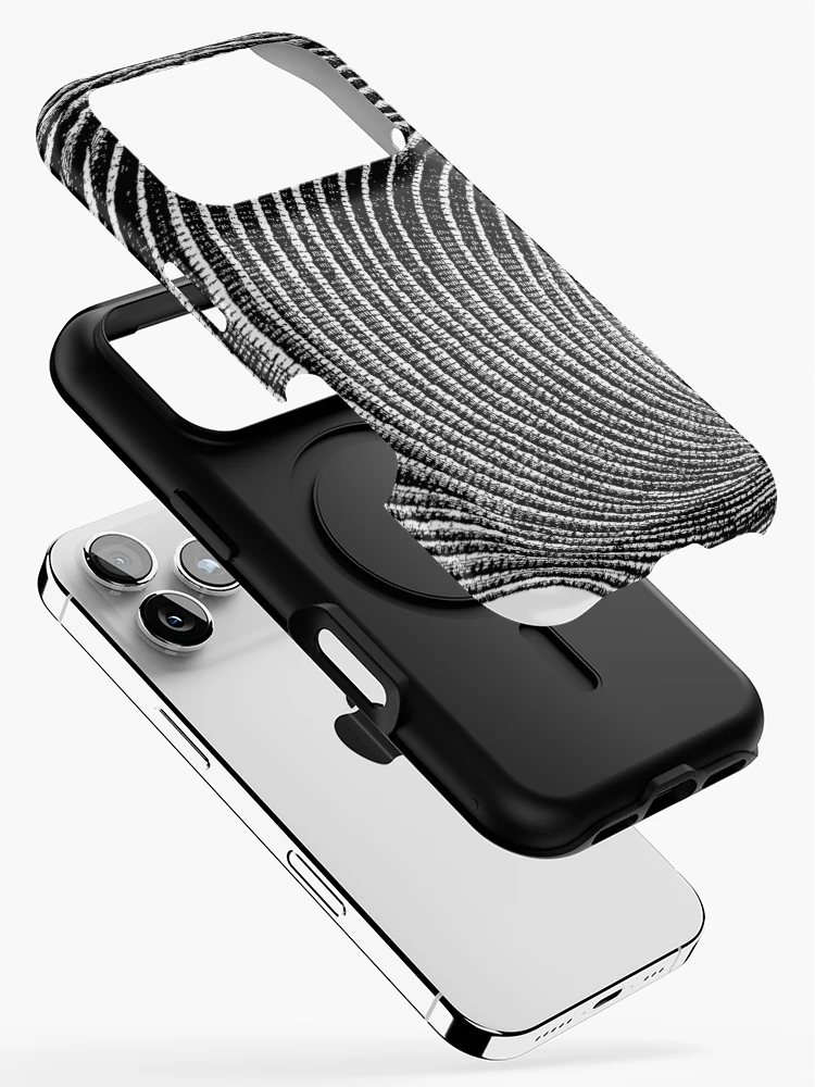 Thumbnail 2 of 4, iPhone Case, Terraced Rice Field Shell designed and sold by Quill-n-Ink.