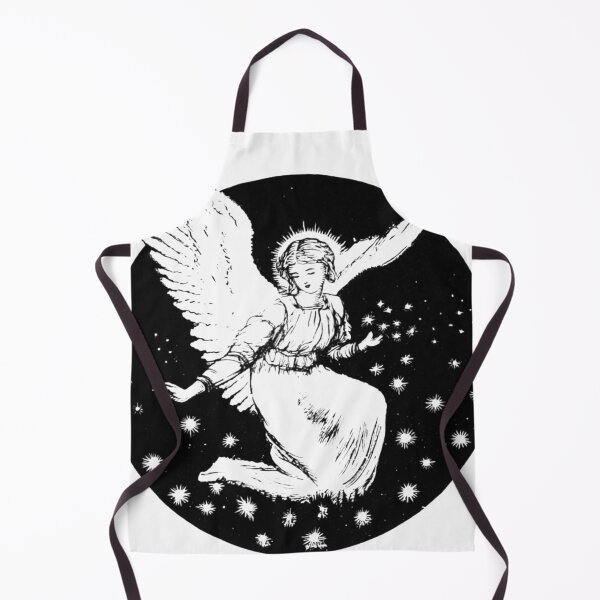 Item preview, Angel black and white vintage designed and sold by wavethreat.