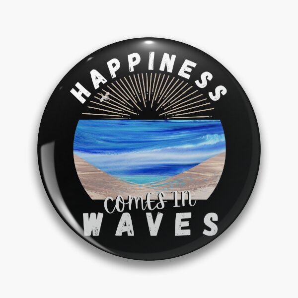 Item preview, Happiness Comes In Waves designed and sold by Designs By YL.