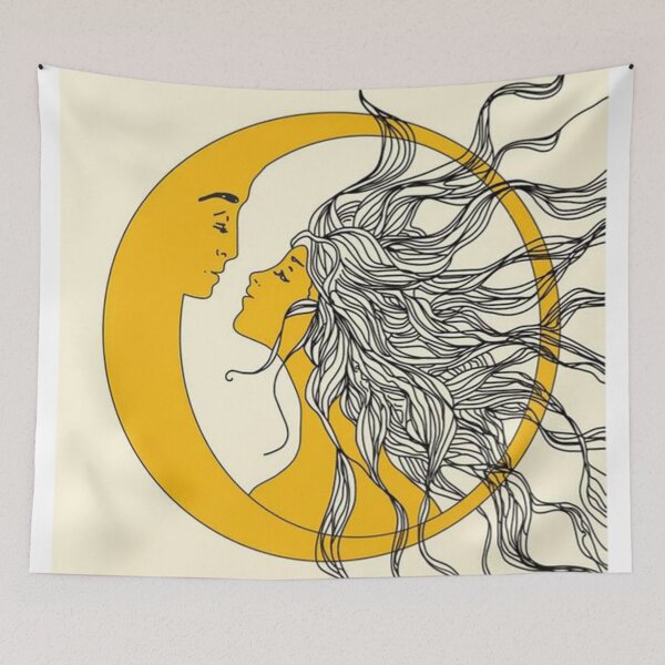 Item preview, Sun and Moon Kiss designed and sold by ColemanOlmos.