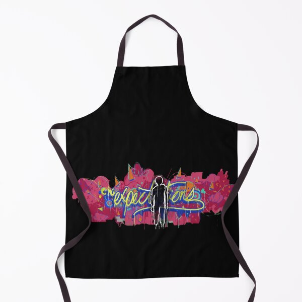 Item preview, No Expectations,Colorful graphic print designed and sold by JustBlackThings.