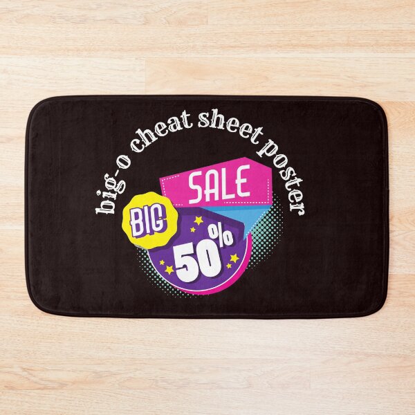 Item preview, big-o cheat sheet poster designed and sold by badro07.