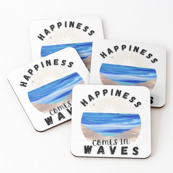 Item preview, Happiness Comes In Waves designed and sold by Designs By YL.