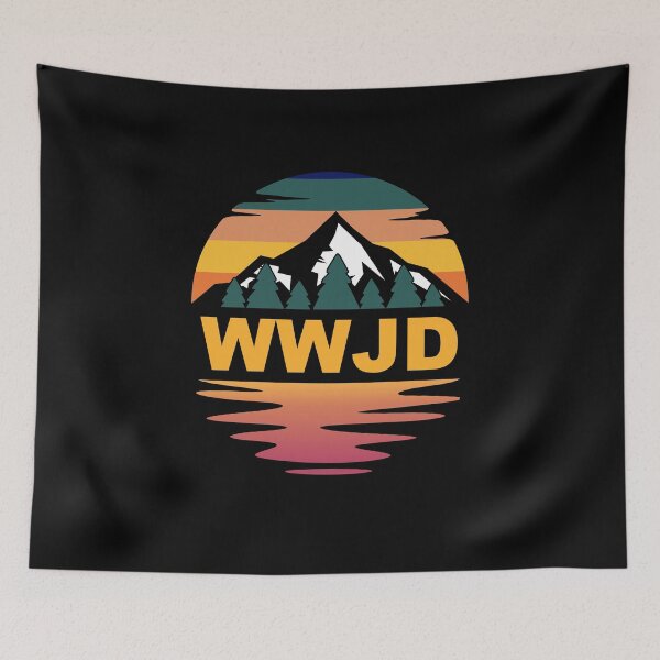 Item preview, WWJD What Wou designed and sold by Spaceshipsells.