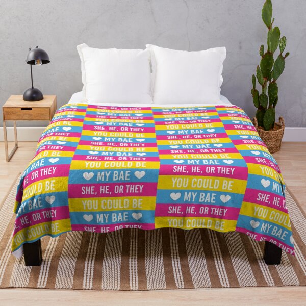 Item preview, Pansexual Pride - She, He, or They You Could Be My BAE designed and sold by UBUCO.