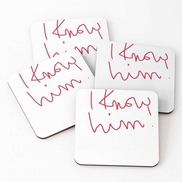 Item preview, "I know him" Art text  designed and sold by Right-M-E.