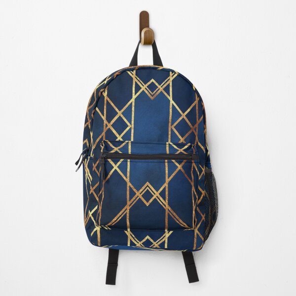 Item preview, Navy Gold Geometric designed and sold by MA DESIGNS.