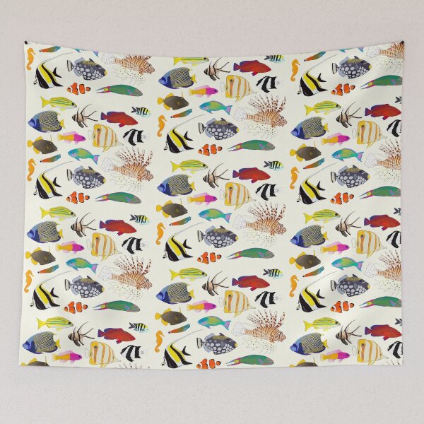 Item preview, Coral Reef Fishes (Light) designed and sold by WestCoastWoods.