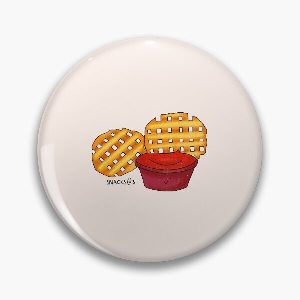 Item preview, Waffle fries with ketchup designed and sold by Snacks-At-3.