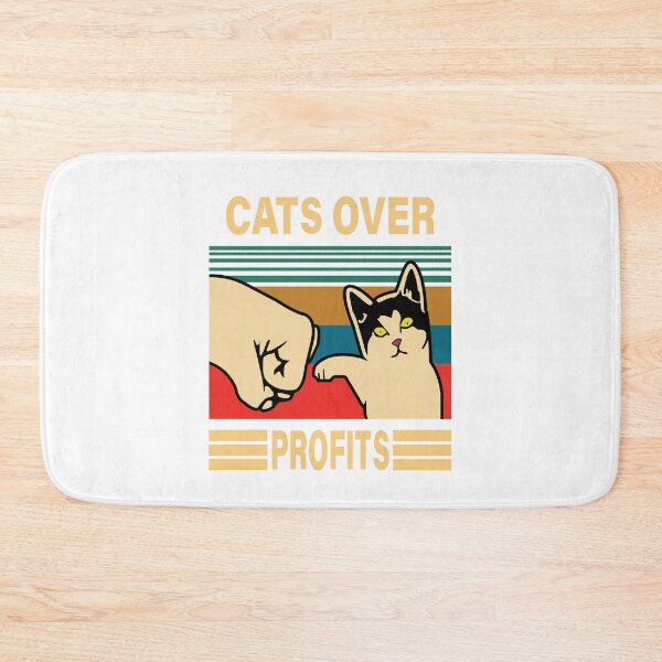 Item preview, cats over profits designed and sold by Artifuel.