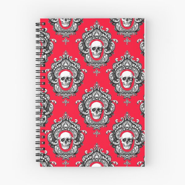 Item preview, Blood Red Gothic Skulls designed and sold by incarnations.