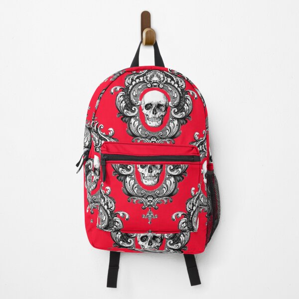 Item preview, Blood Red Gothic Skulls designed and sold by incarnations.