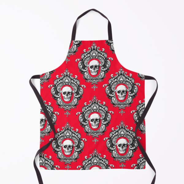 Item preview, Blood Red Gothic Skulls designed and sold by incarnations.