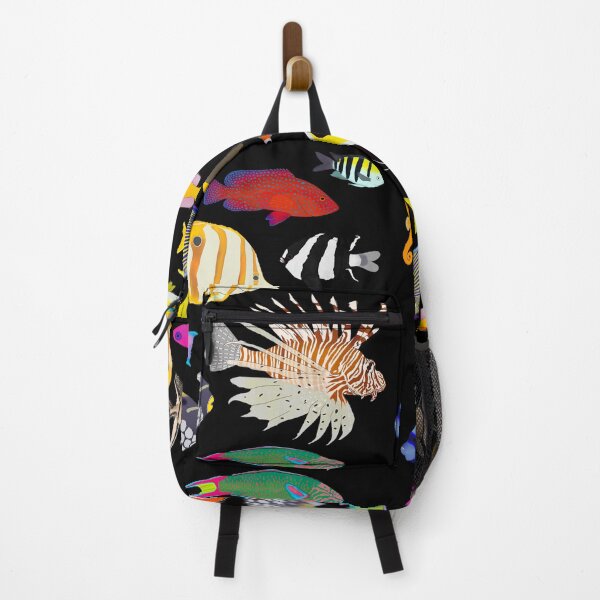 Item preview, Coral Reef Fishes (Dark) designed and sold by WestCoastWoods.