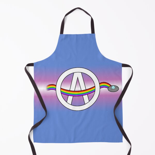 Item preview, Queer Space Anarchism (Trans Flag) designed and sold by TheCammunard.