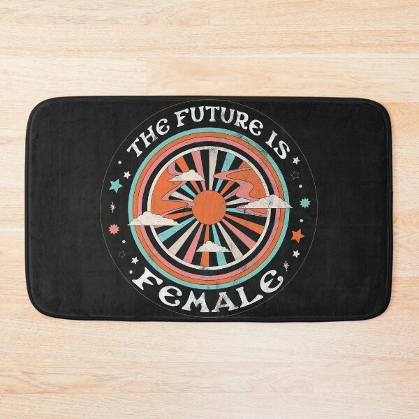 Item preview, "The Future Is Female" Retro Distressed 70's Feminist Text designed and sold by XXRebellion.