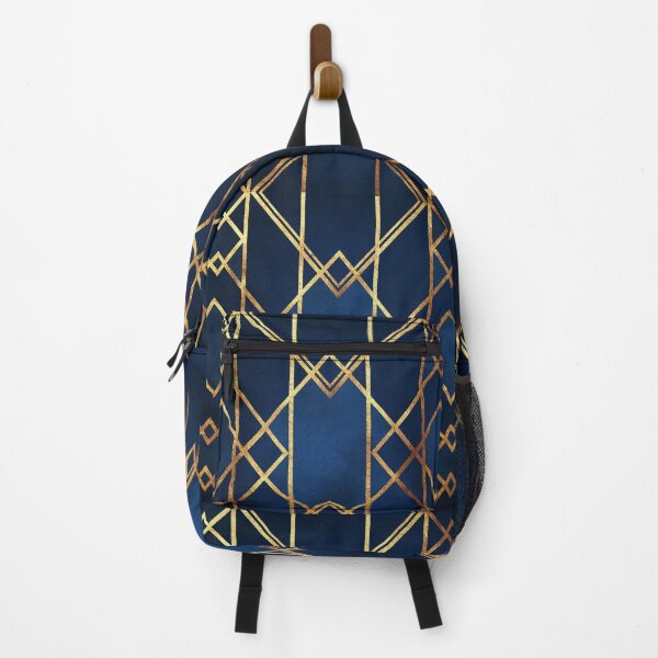 Item preview, Navy Gold Geometric designed and sold by MA DESIGNS.