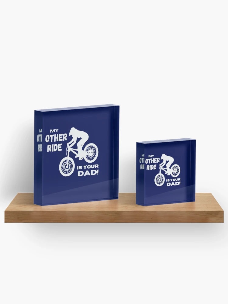 Thumbnail 3 of 5, Acrylic Block, My Other Ride_mtb designed and sold by Guide Stickers.