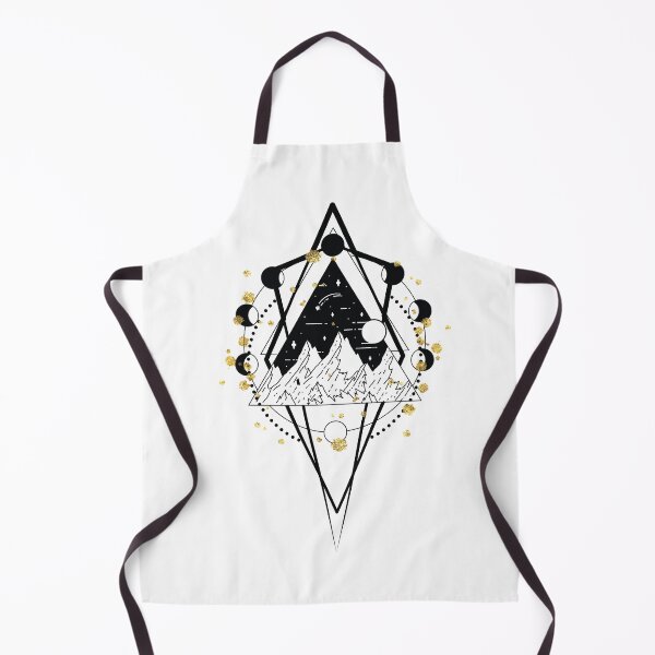 Item preview, Mountains Bohemian Art Vector Artwork Tattoo Style Floral designed and sold by art-fox.