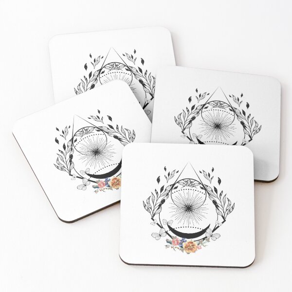 Item preview, Star Bohemian Art Vector Artwork Tattoo Style Floral designed and sold by art-fox.