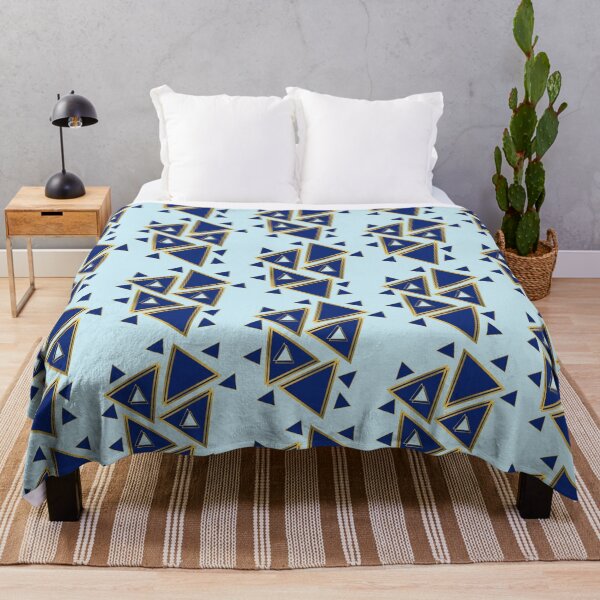 Item preview, Golden Triangles Pattern designed and sold by AlinaSCorner.