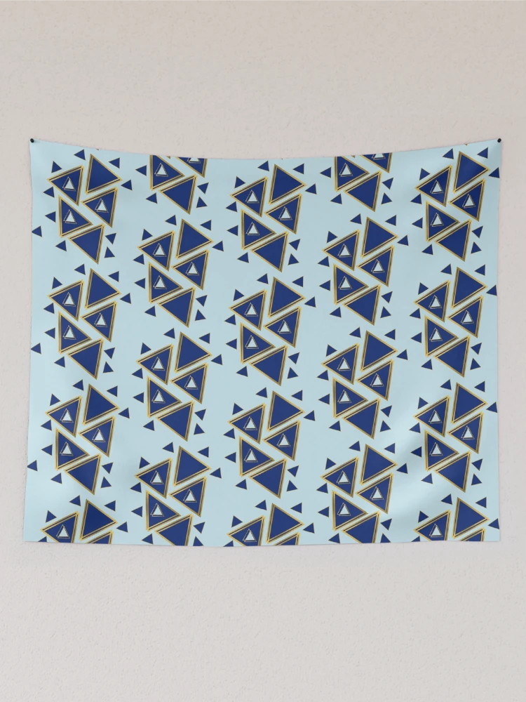 Thumbnail 2 of 3, Tapestry, Golden Triangles Pattern designed and sold by AlinaSCorner.