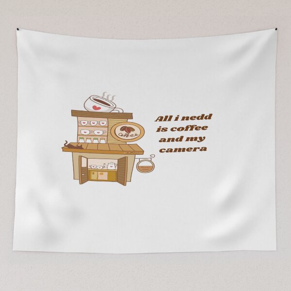 Item preview, All i need is coffee and my camera designed and sold by EagleArtist12.