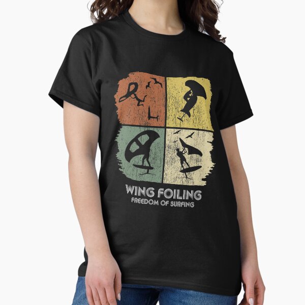 Item preview, Wing Foiling Retro Vintage designed and sold by Grimbart.