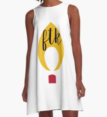 FTK Flame A-Line Dress