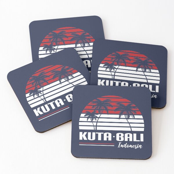 Item preview, Kuta Bali Indonesian Flag Summer Design designed and sold by CynthiaGraphics.
