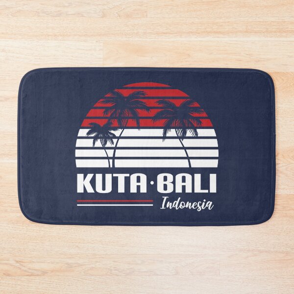 Item preview, Kuta Bali Indonesian Flag Summer Design designed and sold by CynthiaGraphics.
