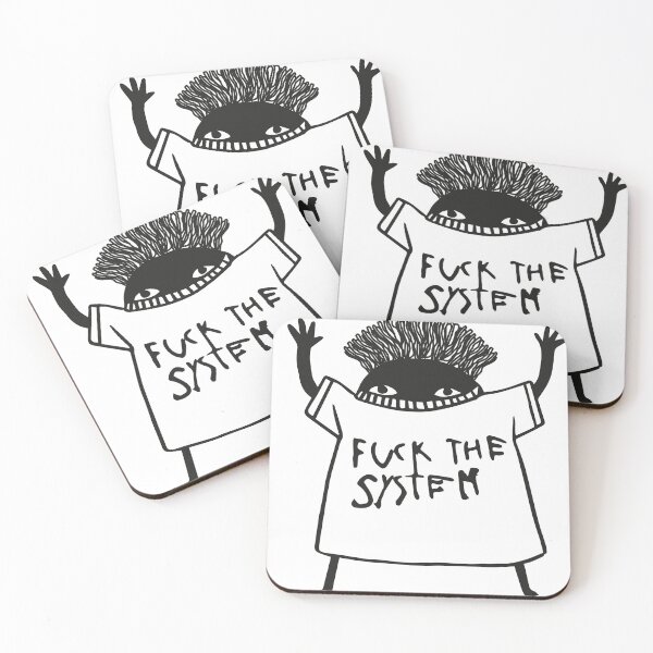 Item preview, Fuck the sistem designed and sold by ArtinaStudio.