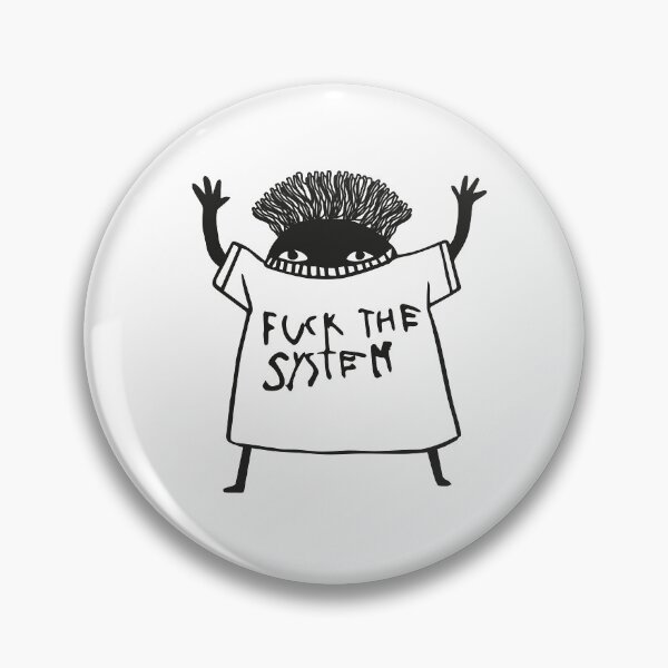 Item preview, Fuck the sistem designed and sold by ArtinaStudio.