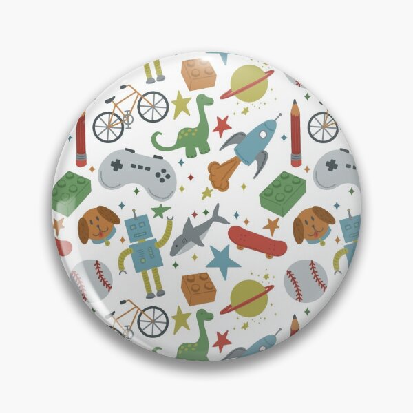 Item preview, Kid’s Play Pattern (Blue & Green) designed and sold by DrawingWithT.
