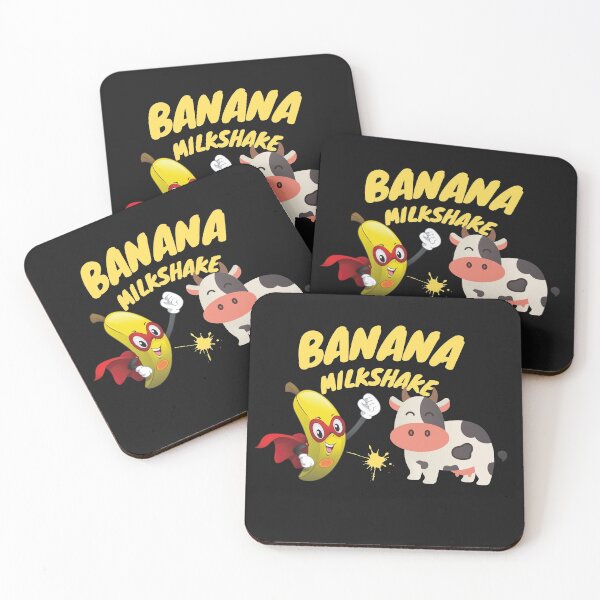 Item preview, Banana Milkshake, banana and cow designed and sold by Light79.