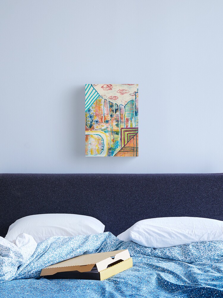 Thumbnail 2 of 3, Canvas Print, Trine, Joanne, Cy & I designed and sold by jemcnair.