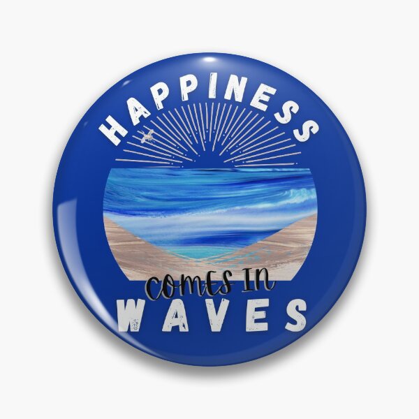 Item preview, Happiness Comes In Waves designed and sold by Designs By YL.