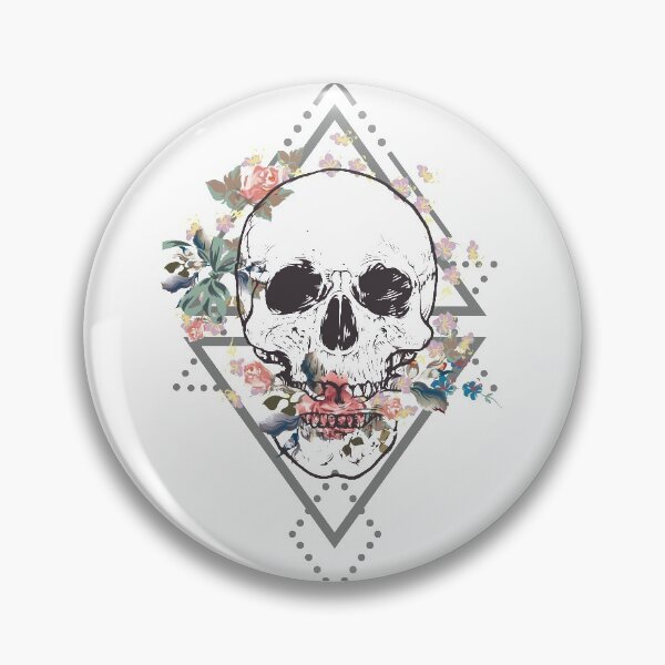 Item preview, Skull Crystal Bohemian Art Vector Artwork Tattoo Style Floral designed and sold by art-fox.