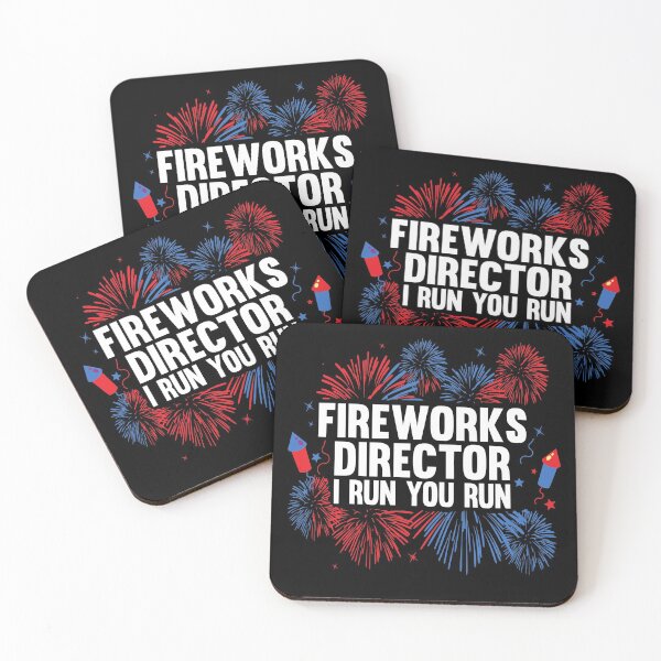 Item preview, Fireworks Director I Run You Run designed and sold by AmethystMurad.